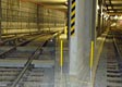 Diverse Ausstattungen für U-Bahn-Tunnel